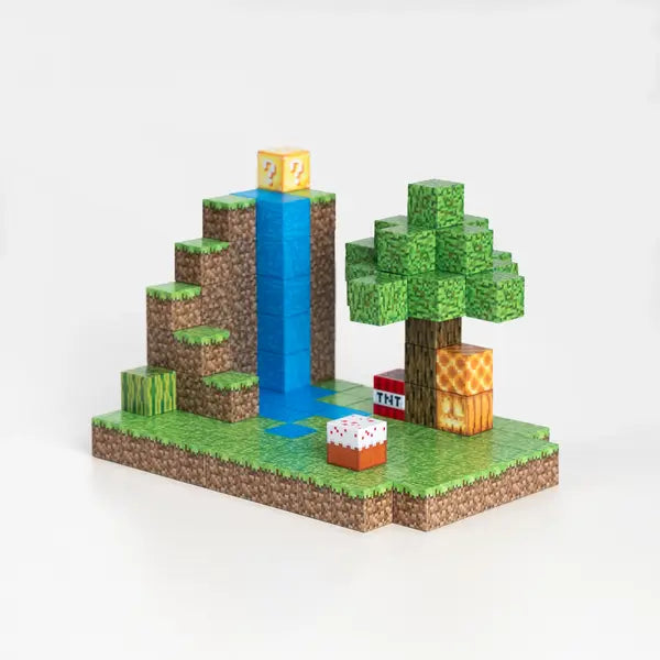 Alpha Magnetic Blocks