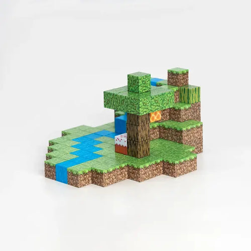 Alpha Magnetic Blocks