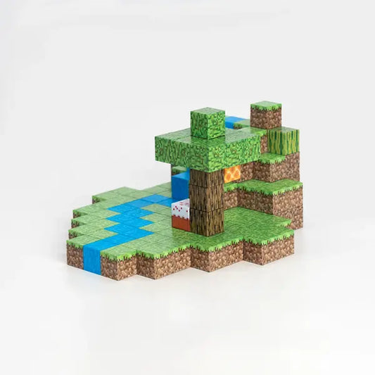 Alpha Magnetic Blocks